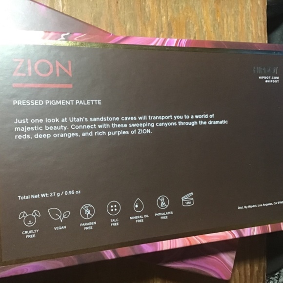 Hipdot Zion eyeshadow pallet bnib - Picture 8 of 8